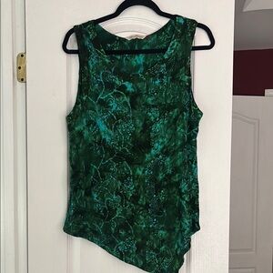 Soft surroundings asymmetrical Sleeveless Top